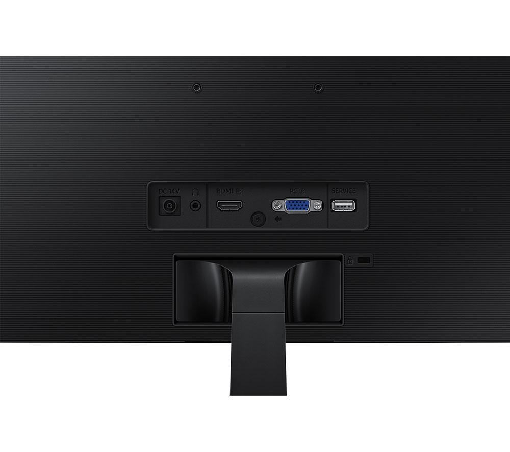 Monitor curvo LCD VA Samsung LS24D366GAUXXU Full HD de 24" - Negro