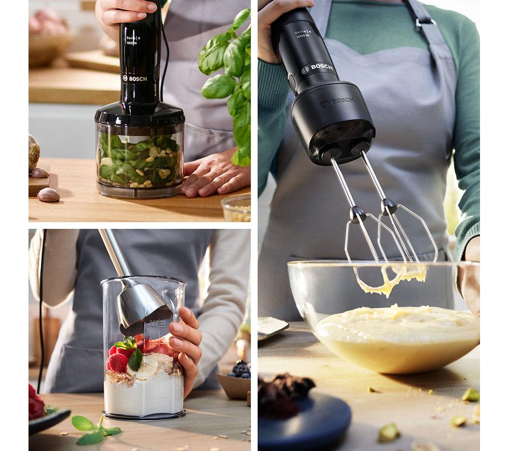 BOSCH Series 4 3-in-1 Ergomaster MSM4B624GB Hand Blender - Anthracite