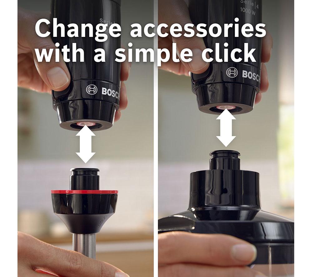 BOSCH Series 4 3-in-1 Ergomaster MSM4B624GB Hand Blender - Anthracite