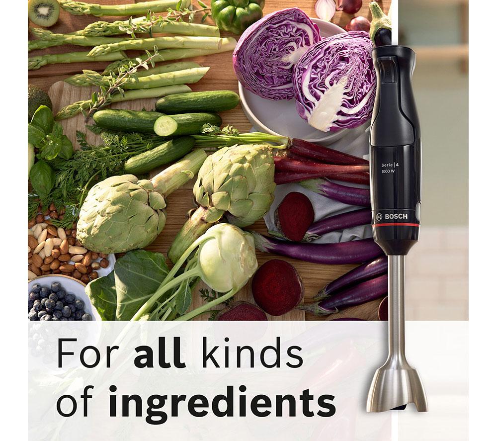 BOSCH Series 4 3-in-1 Ergomaster MSM4B624GB Hand Blender - Anthracite