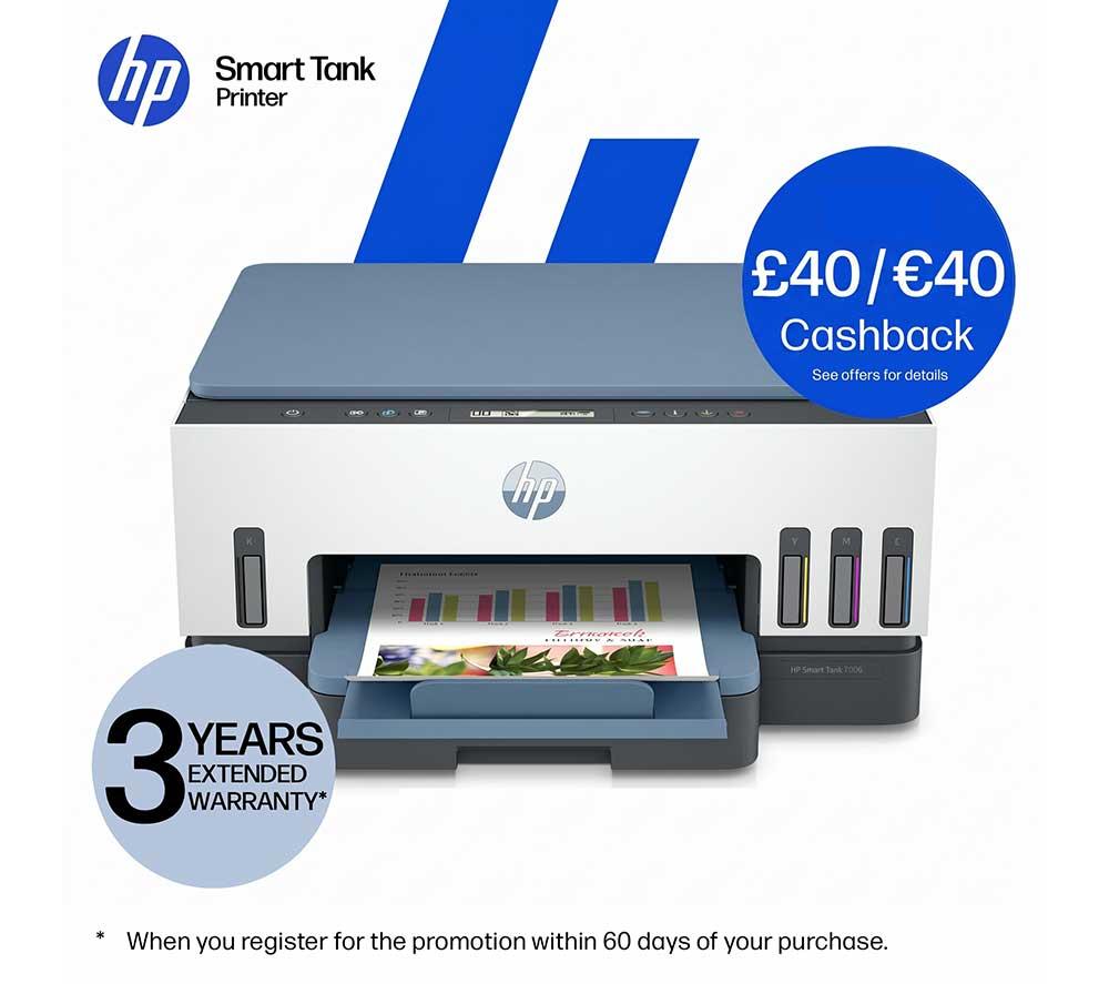 Impresora de inyección de tinta inalámbrica todo en uno HP Smart Tank 7006