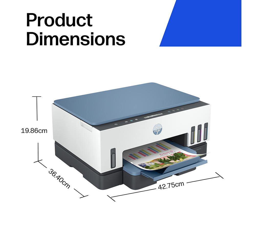 Impresora de inyección de tinta inalámbrica todo en uno HP Smart Tank 7006