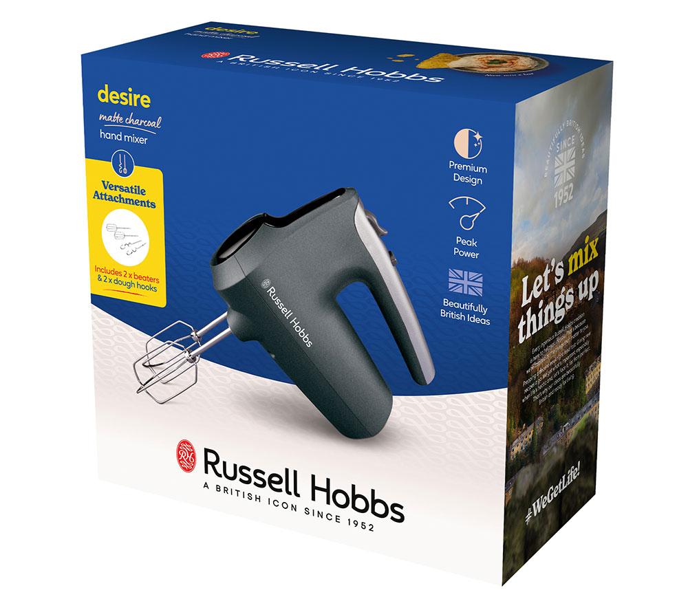 RUSSELL HOBBS Desire 27151 Hand Mixer - Charcoal