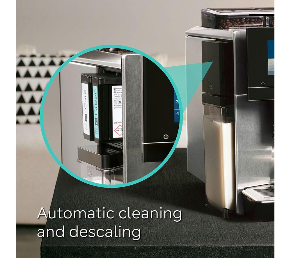 SIEMENS TQ907GZ3 EQ900 Plus Smarte Kaffeevollautomat – Edelstahl