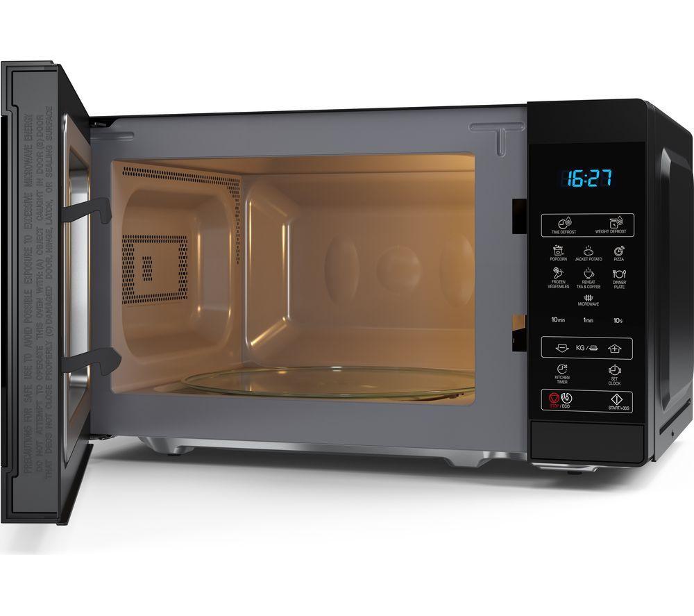 SHARP YC-MS02U-B Microondas Compacto Solo - Negro
