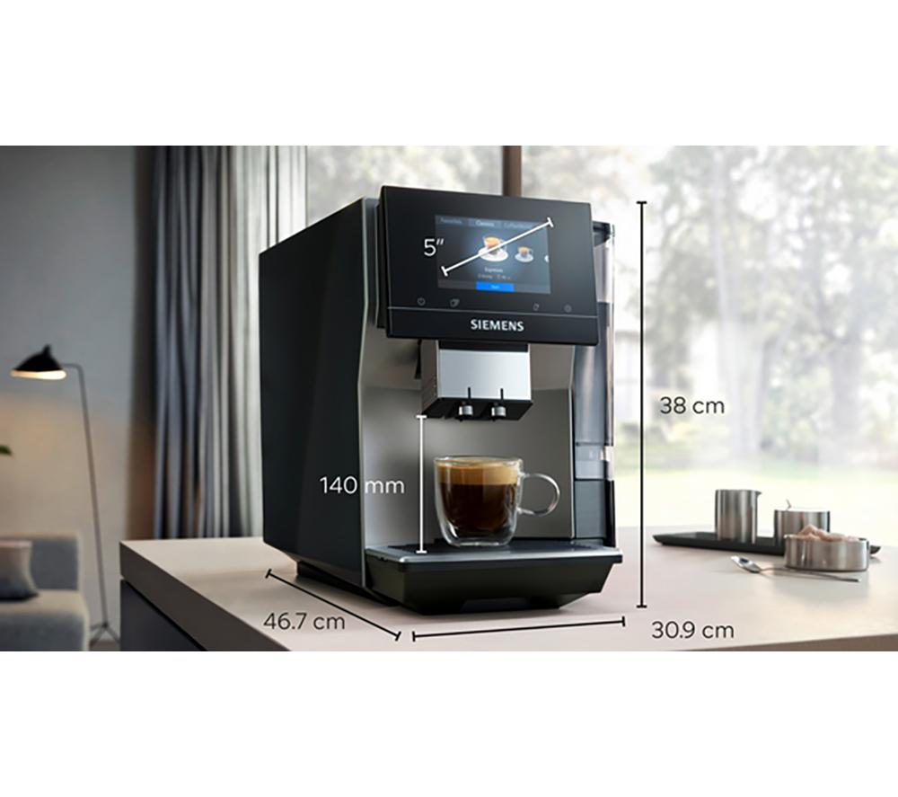 SIEMENS TP715GB1 EQ700 Smarte Kaffeevollautomat - Graphit