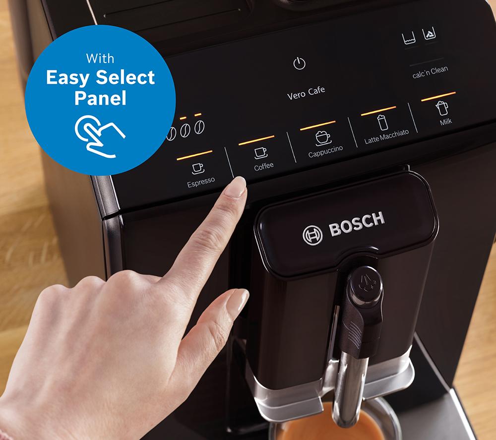 BOSCH VeroCafe TIG20119 Kaffeevollautomat der Serie 2 - Klavierlack-Schwarz