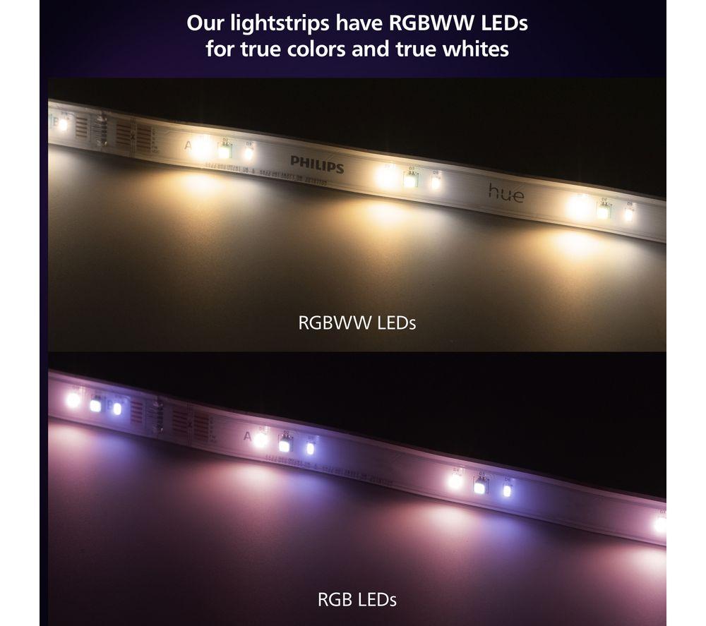 PHILIPS HUE White & Colour Ambiance Smart LED Lightstrip - 3 m