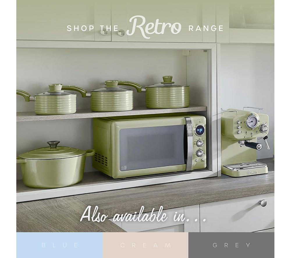 SWAN Retro SD10513GRN Air Fryer - Green