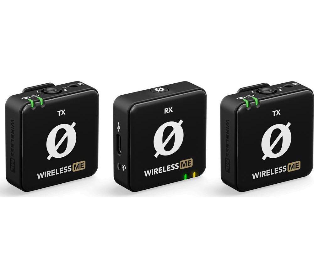 RODE Wireless ME Microphone Dual System - Black