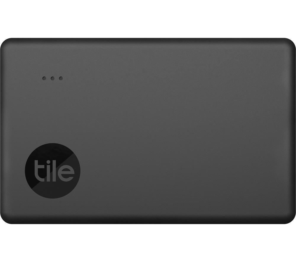 TILE Mate Essentials (2022) Bluetooth Tracker Bundle - Black, Pack of 4