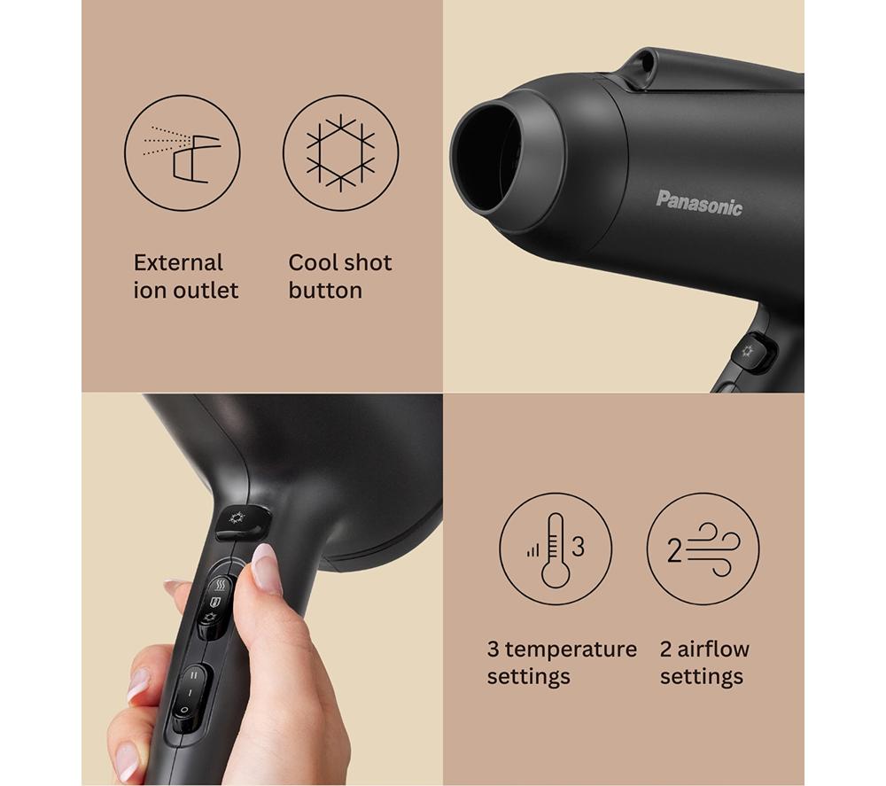 PANASONIC Fast Dry EH-NE85-K895 Hair Dryer - Black