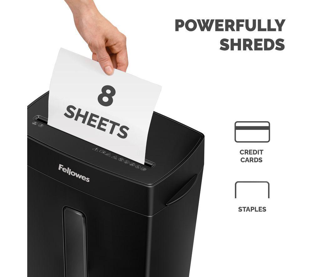 FELLOWES Powershred P-42C Cross Cut Paper Shredder
