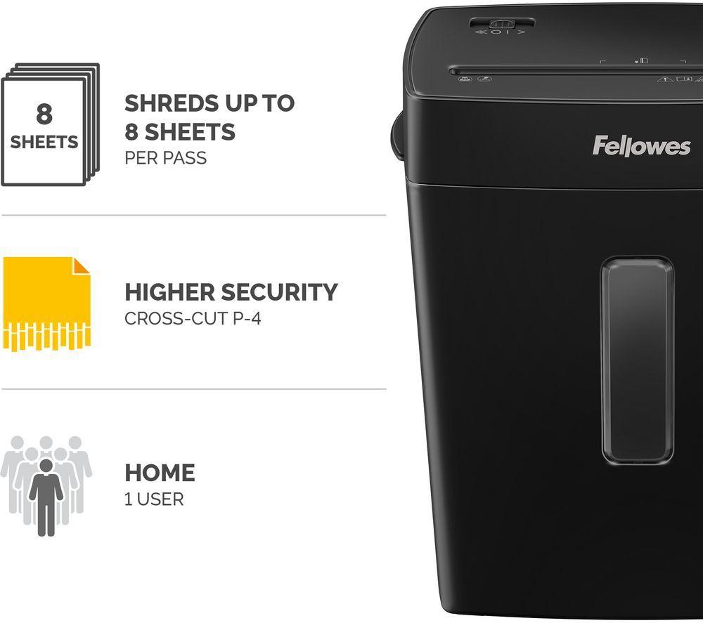 FELLOWES Powershred P-42C Cross Cut Paper Shredder