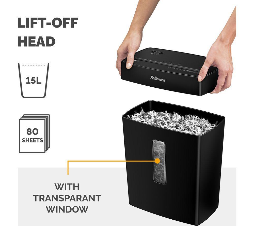 FELLOWES Powershred P-42C Cross Cut Paper Shredder