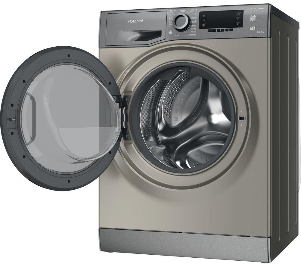 HOTPOINT ActiveCare NDD 86448 GDA Lavadora secadora de 8 kg - Grafito