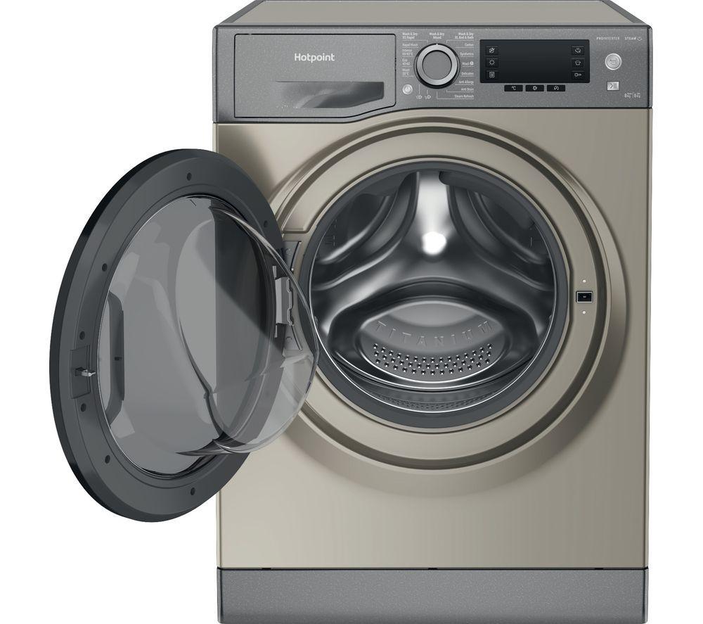 HOTPOINT ActiveCare NDD 86448 GDA 8 kg Washer Dryer - Graphite