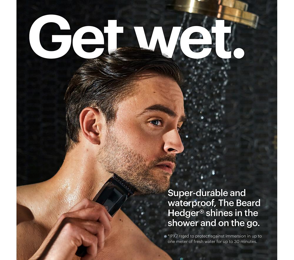 MANSCAPED Beard Hedger Essentials Wet & Dry Trimmer Kit - Black