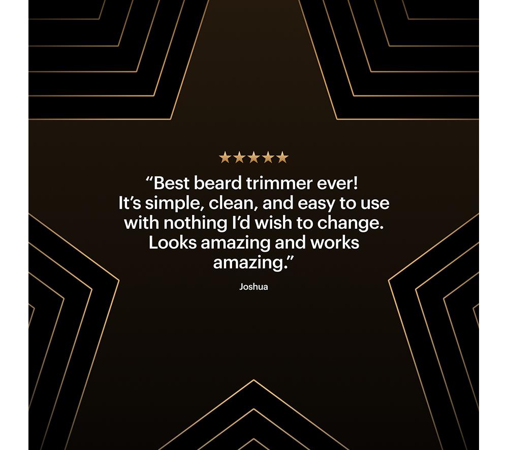 MANSCAPED The Beard Hedger Wet & Dry Trimmer - Black