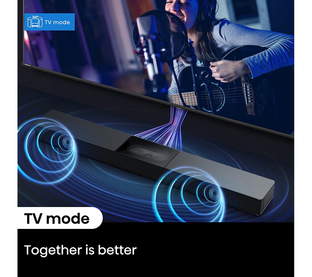 Barra de sonido compacta HISENSE HS2000 2.1 con DTS Virtual:X