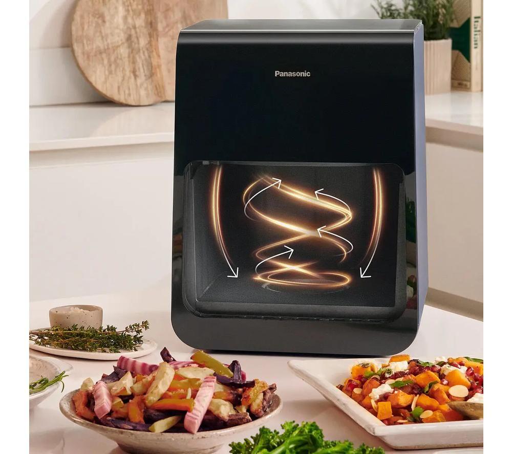 PANASONIC NF-CC600AXC Air Fryer - Black & Dark Blue