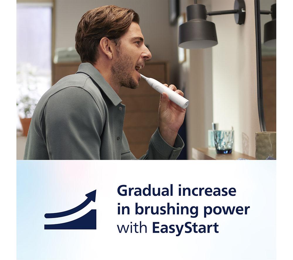 PHILIPS Sonicare Series 5300 HX7108/02 Electric Toothbrush - White