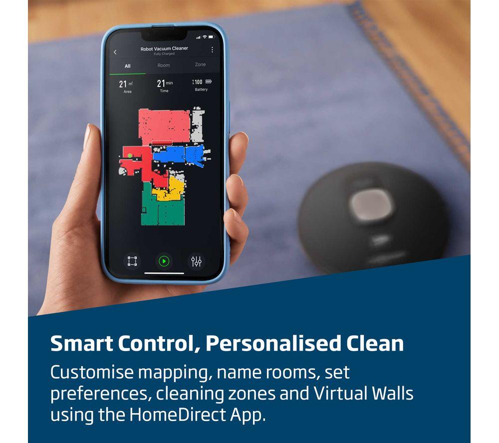 BEKO VRR61414VB RoboSmart Saugroboter - Schwarz