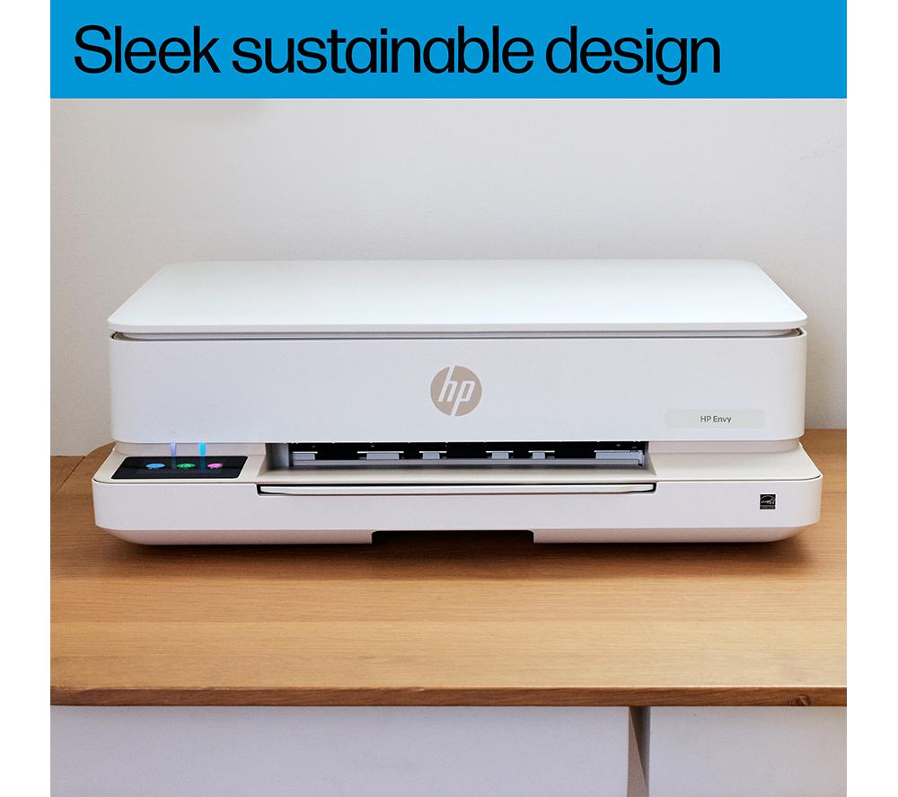 HP Envy 6132e All-in-One Wireless Inkjet Printer with Fax & 6 Months Free Instant Ink with HP+