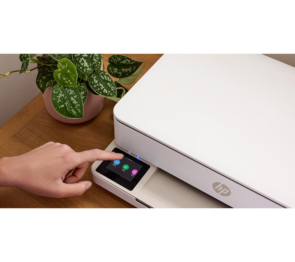 HP Envy 6132e All-in-One Wireless Inkjet Printer with Fax & 6 Months Free Instant Ink with HP+