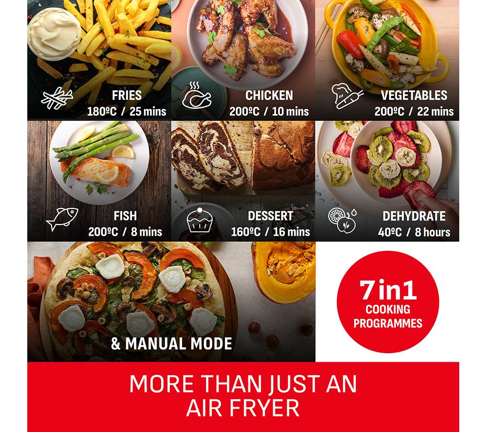 TEFAL Easy Fry XXL EY942HG0 11L Air Fryer - Coal Grey
