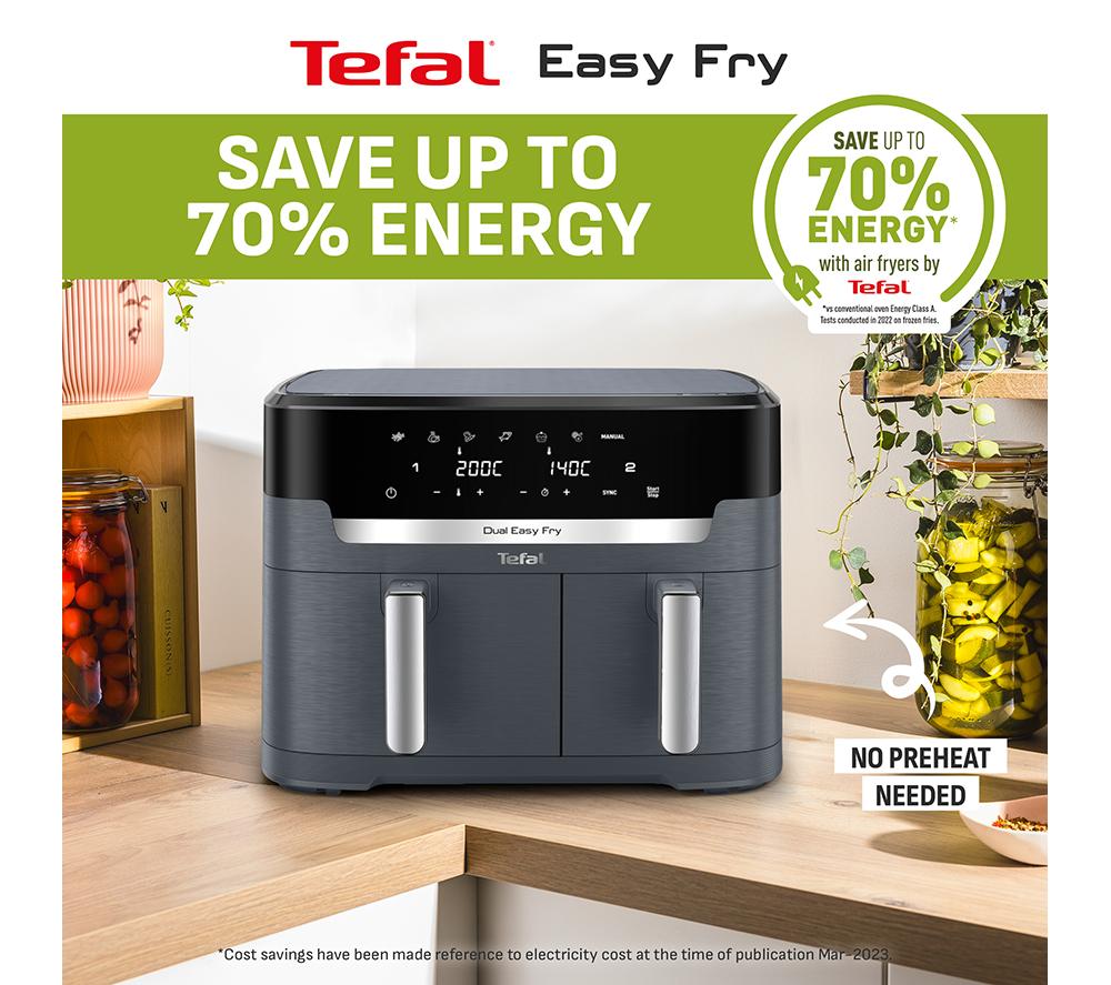 TEFAL Easy Fry XXL EY942HG0 11L Air Fryer - Coal Grey