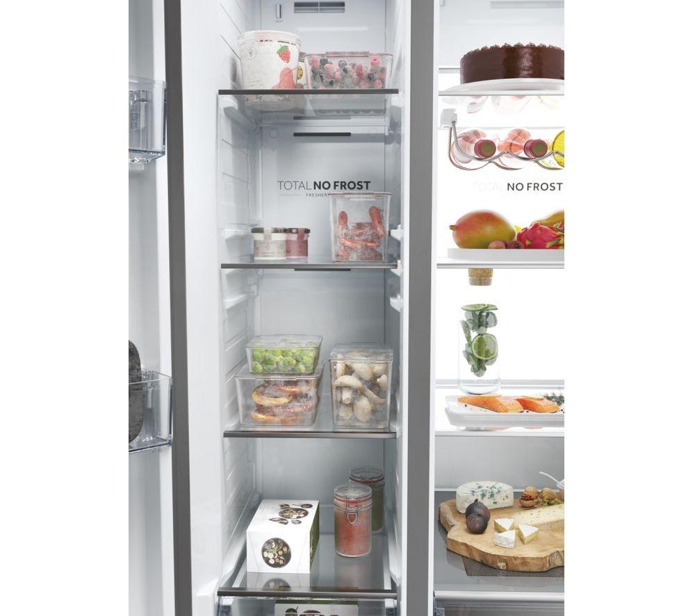 Frigorífico americano inteligente HAIER Serie 7 HSW79F18ANMMUK - Plata
