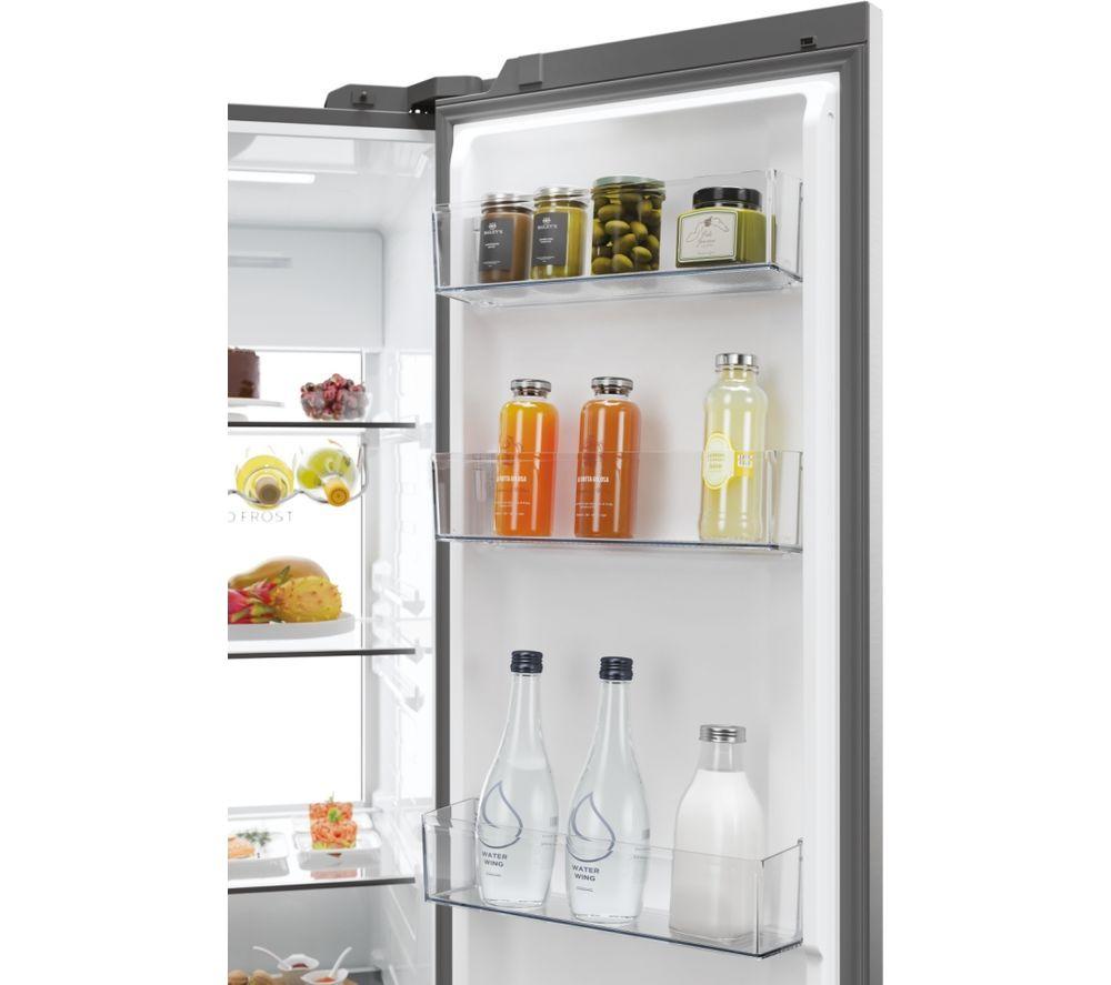 Frigorífico americano inteligente HAIER Serie 7 HSW79F18ANMMUK - Plata