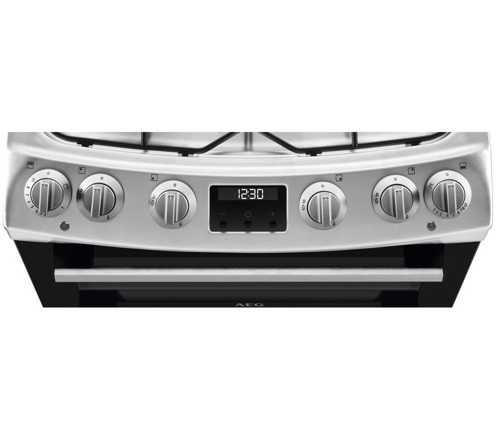 AEG CGX6130ACM Cocina de gas de 60 cm - Acero inoxidable