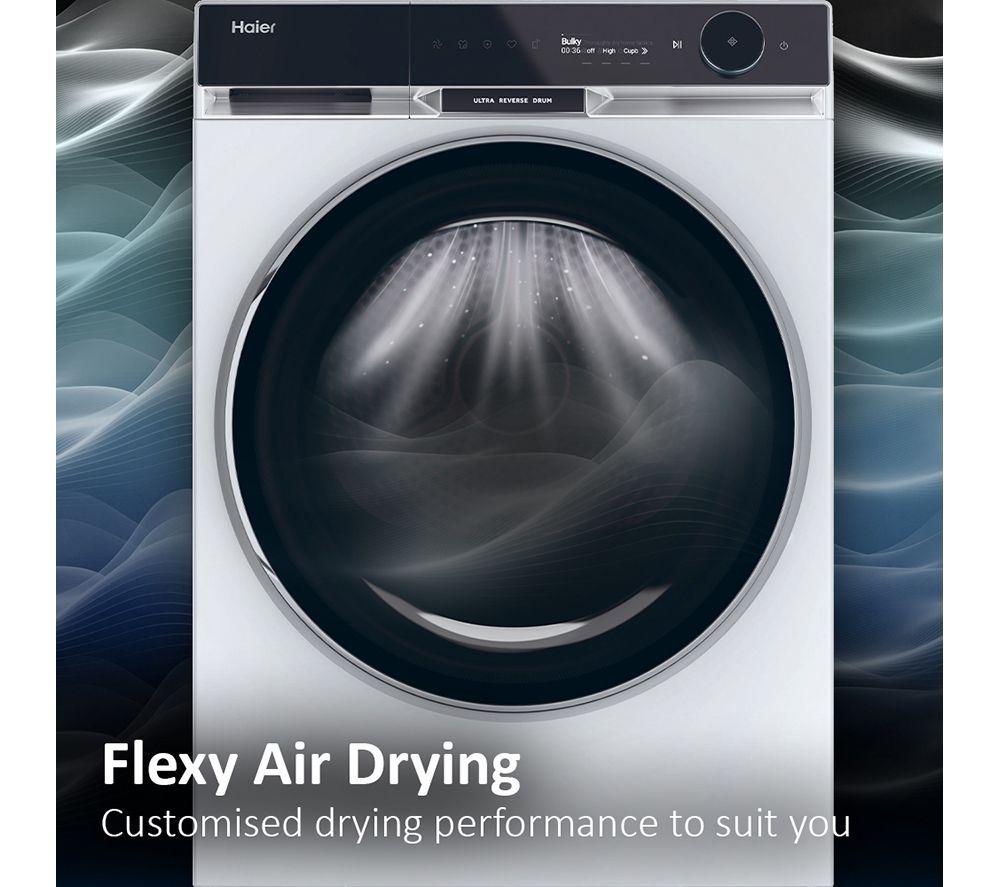 HAIER X Series 11 HD90-A3Q397U1 WiFi-enabled 9 kg Heat Pump Tumble Dryer - White