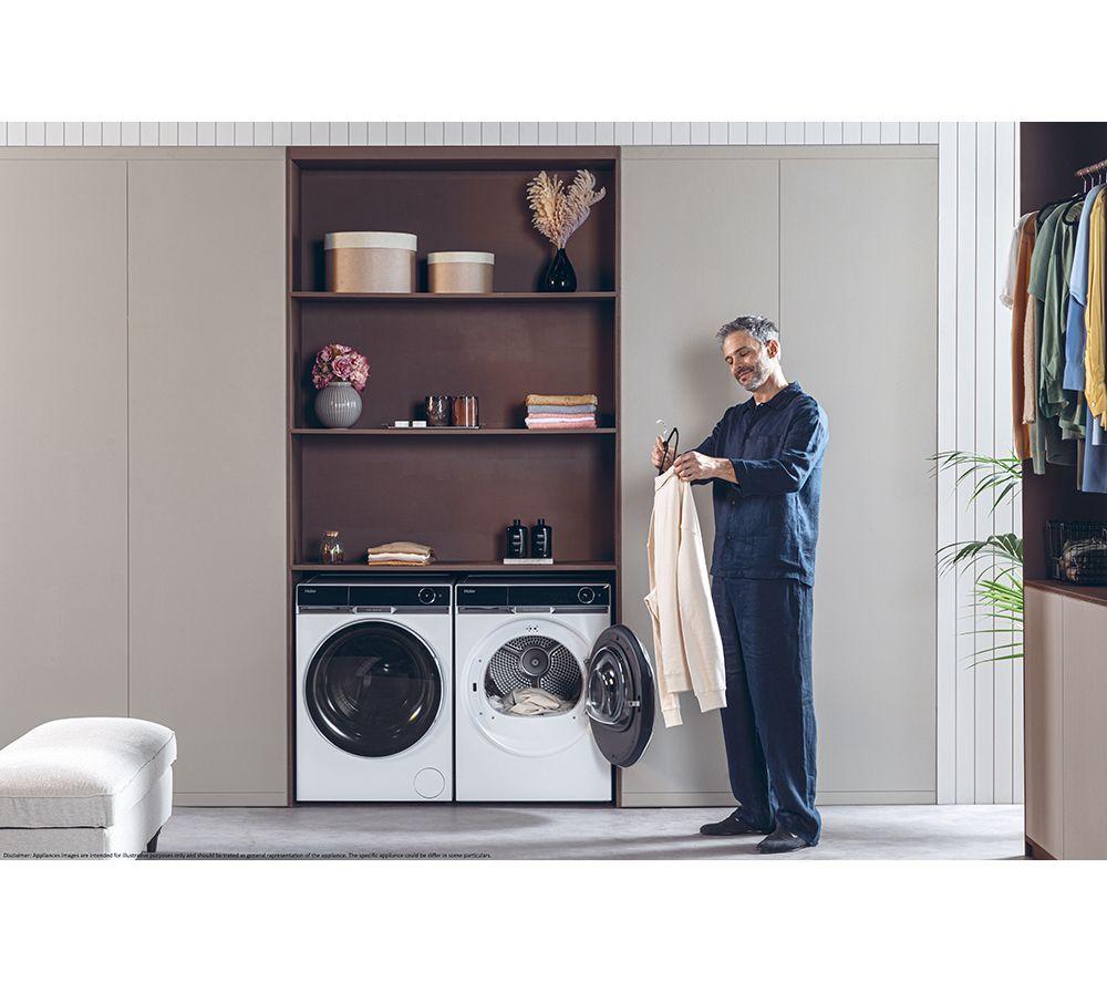 HAIER X Series 11 HD90-A3Q397U1 WiFi-enabled 9 kg Heat Pump Tumble Dryer - White