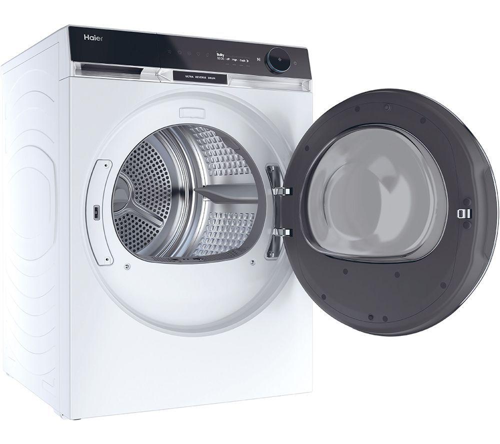 HAIER X Series 11 HD90-A3Q397U1 WiFi-enabled 9 kg Heat Pump Tumble Dryer - White
