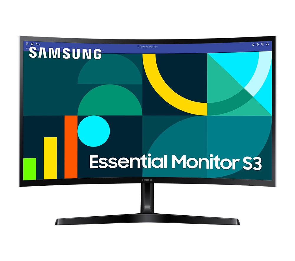 Monitor LCD VA curvo Full HD SAMSUNG LS27D366GAUXXU de 27" - Negro