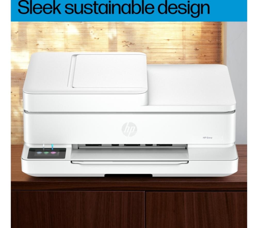 HP Envy 6530e All-in-One Wireless Inkjet Printer with Fax & 3 Months Free Instant Ink with HP+