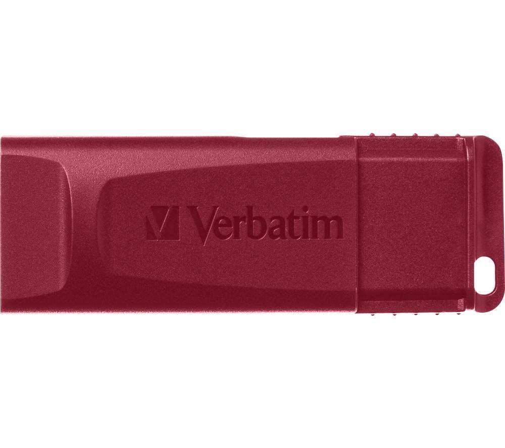 VERBATIM Slider USB 2.0 Memory Stick - 16 GB, Pack of 3