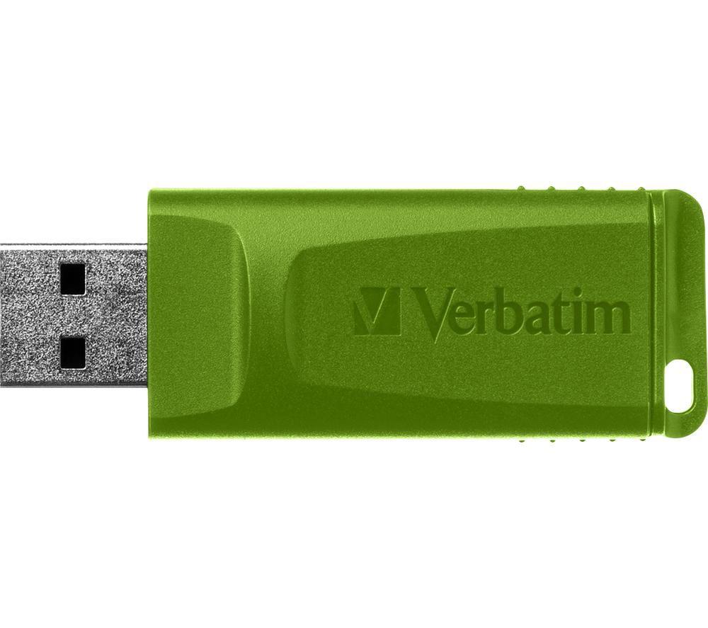 VERBATIM Slider USB 2.0 Memory Stick - 16 GB, Pack of 3