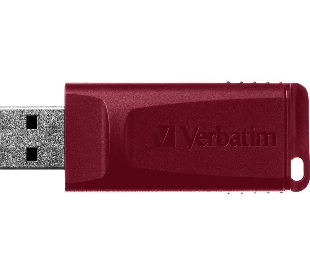 Memoria USB 2.0 VERBATIM Slider - 16 GB, paquete de 3