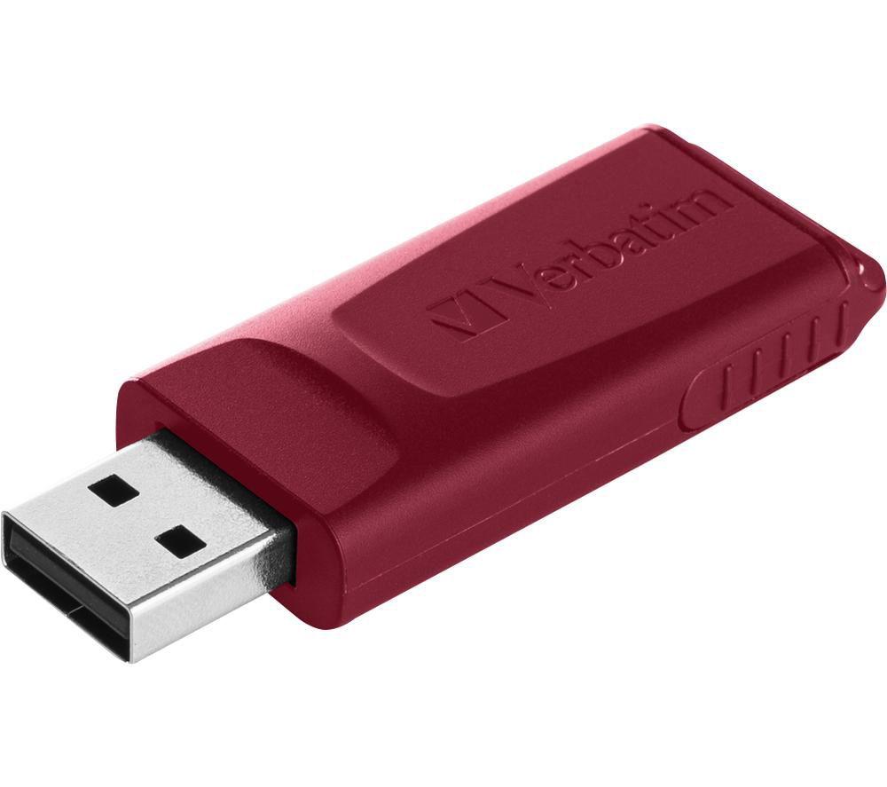 Memoria USB 2.0 VERBATIM Slider - 16 GB, paquete de 3