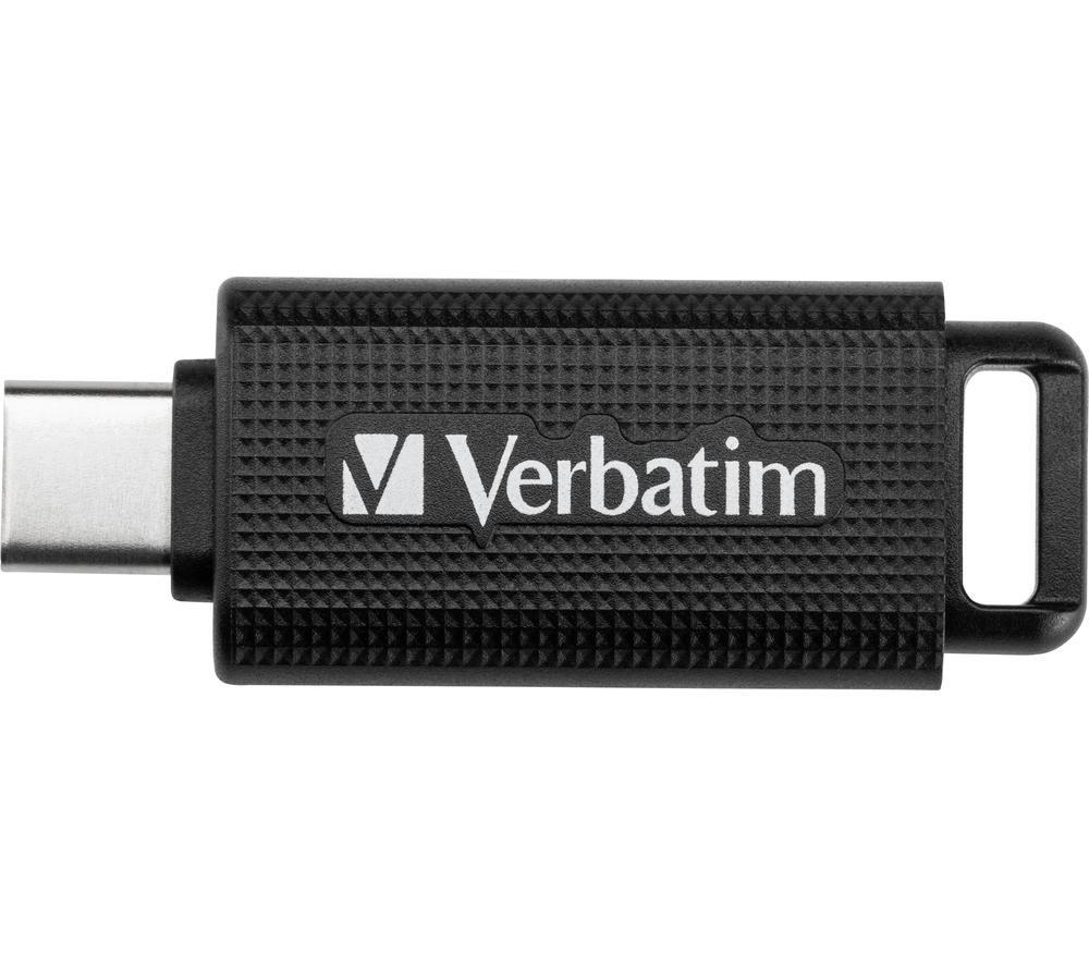 VERBATIM Store 'n' Go USB Type-C Memory Stick - 128 GB, Black