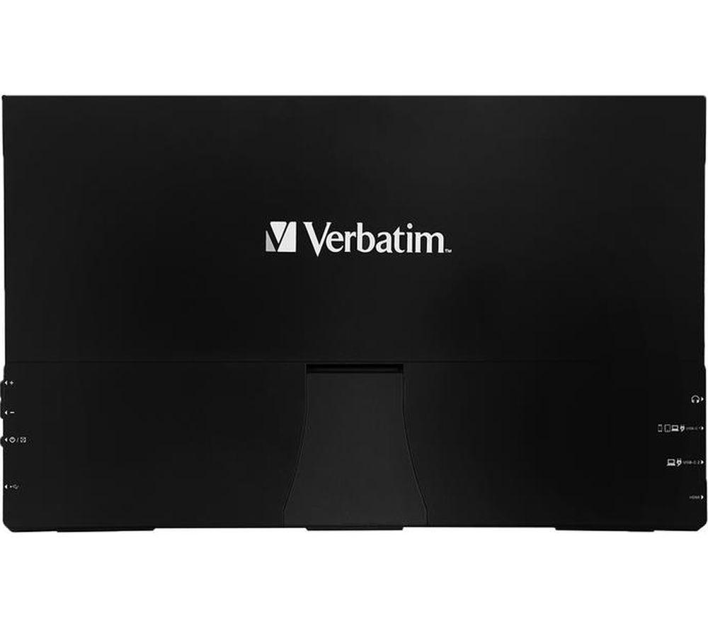 Monitor portátil LCD IPS Full HD de 14" VERBATIM PM-14 - Negro