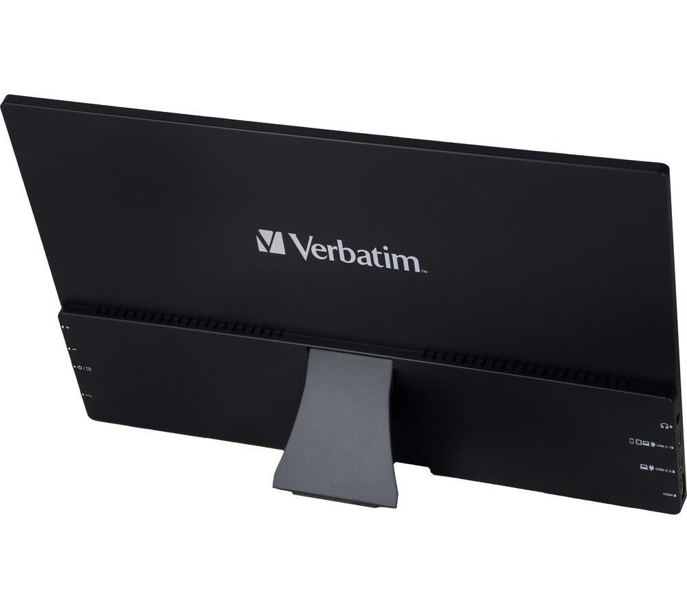 Monitor portátil LCD IPS Full HD de 14" VERBATIM PM-14 - Negro