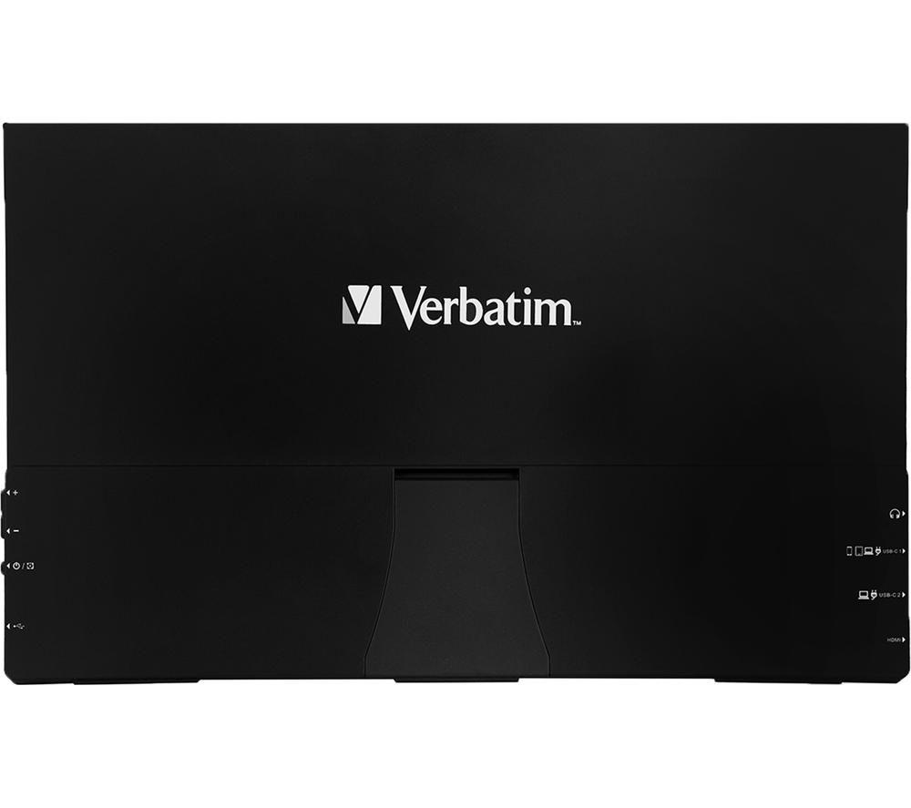 Monitor portátil LCD IPS Full HD de 14" VERBATIM PM-14 - Negro