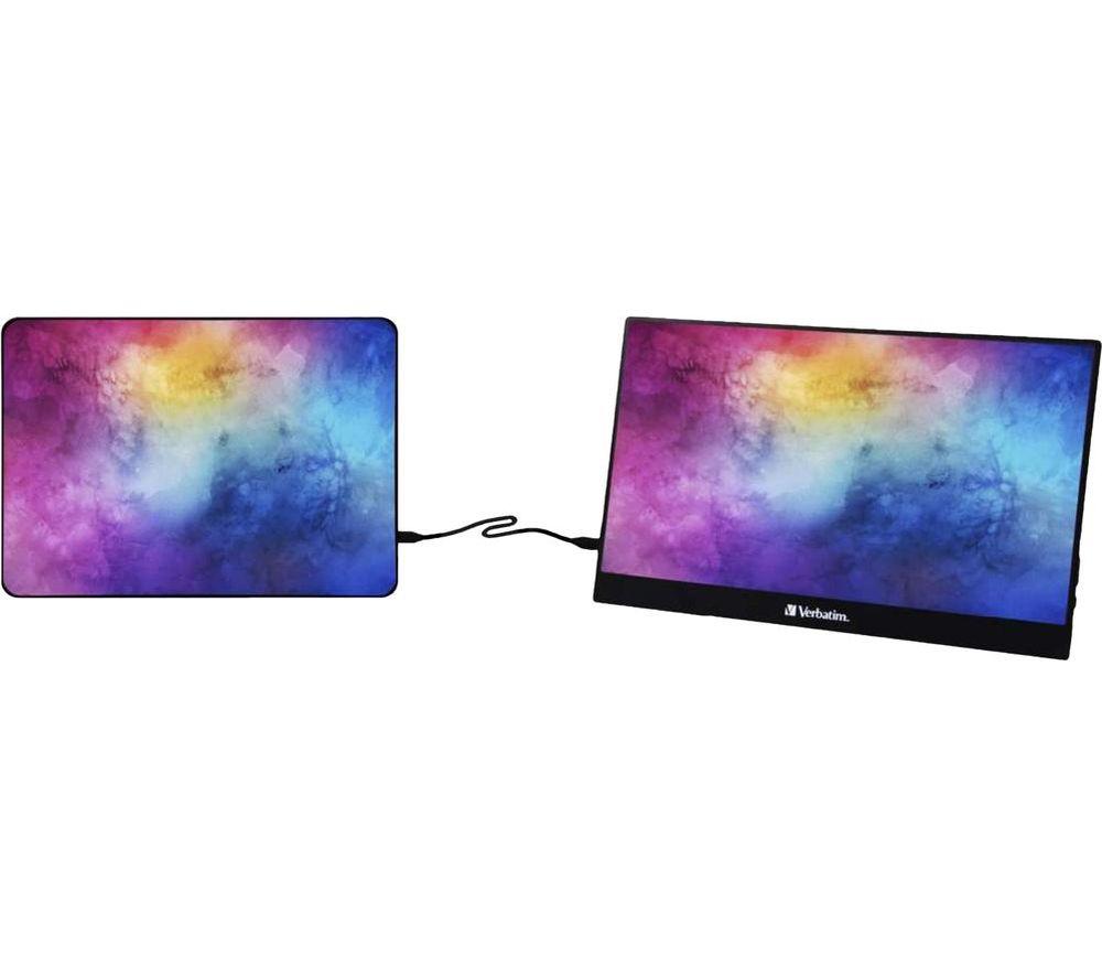 Monitor portátil LCD IPS Full HD de 14" VERBATIM PM-14 - Negro