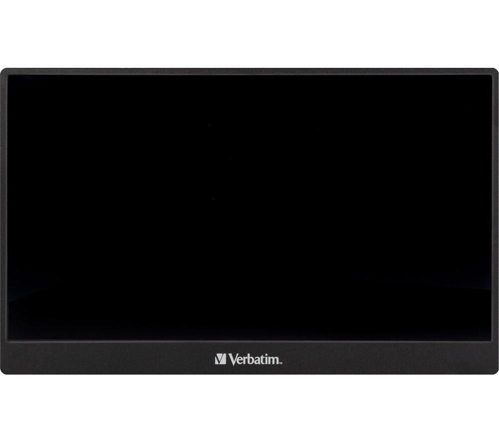 VERBATIM PMT-15 Full HD 15.6" LED TFT Portable Monitor - Black