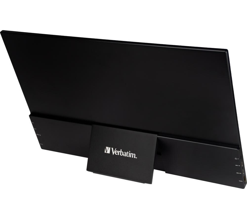 VERBATIM PMT-15 Monitor portátil LED TFT Full HD de 15,6" - Negro